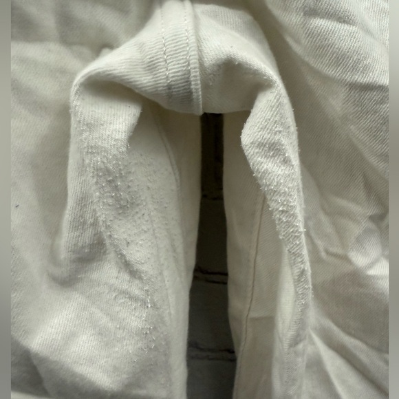 Signature Levi Strauss Mid-Rise Capri Womens Size 12 Off White Ankle/Crop (READ) - Picture 6 of 9